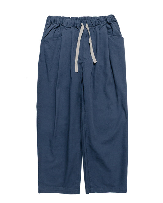 Danton 10/- Loose Chino Tuck Pants Blue