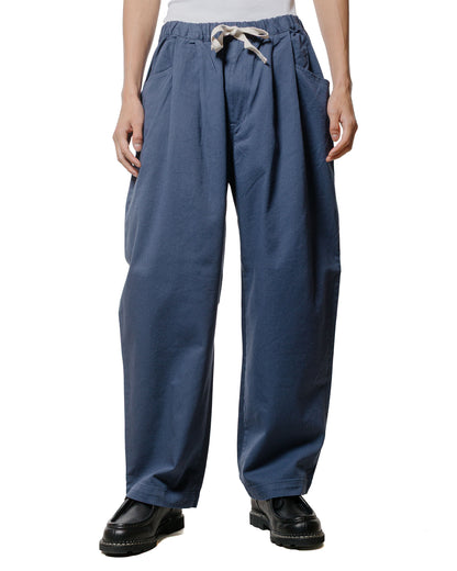 Danton 10/- Loose Chino Tuck Pants Blue