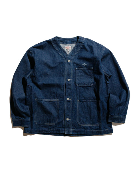 MINEDENIM T.Wool Denim Collarless JKT MINEDENIM☆未使用☆T.Wool
