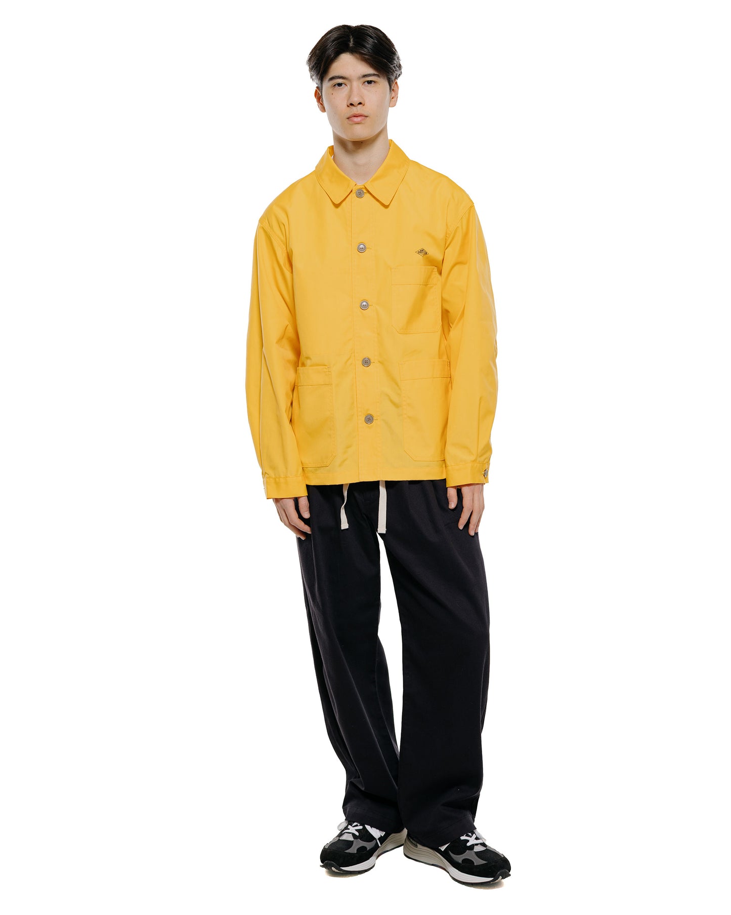 Danton Back Logo Coveralls TC Weather Poplin Yellow
