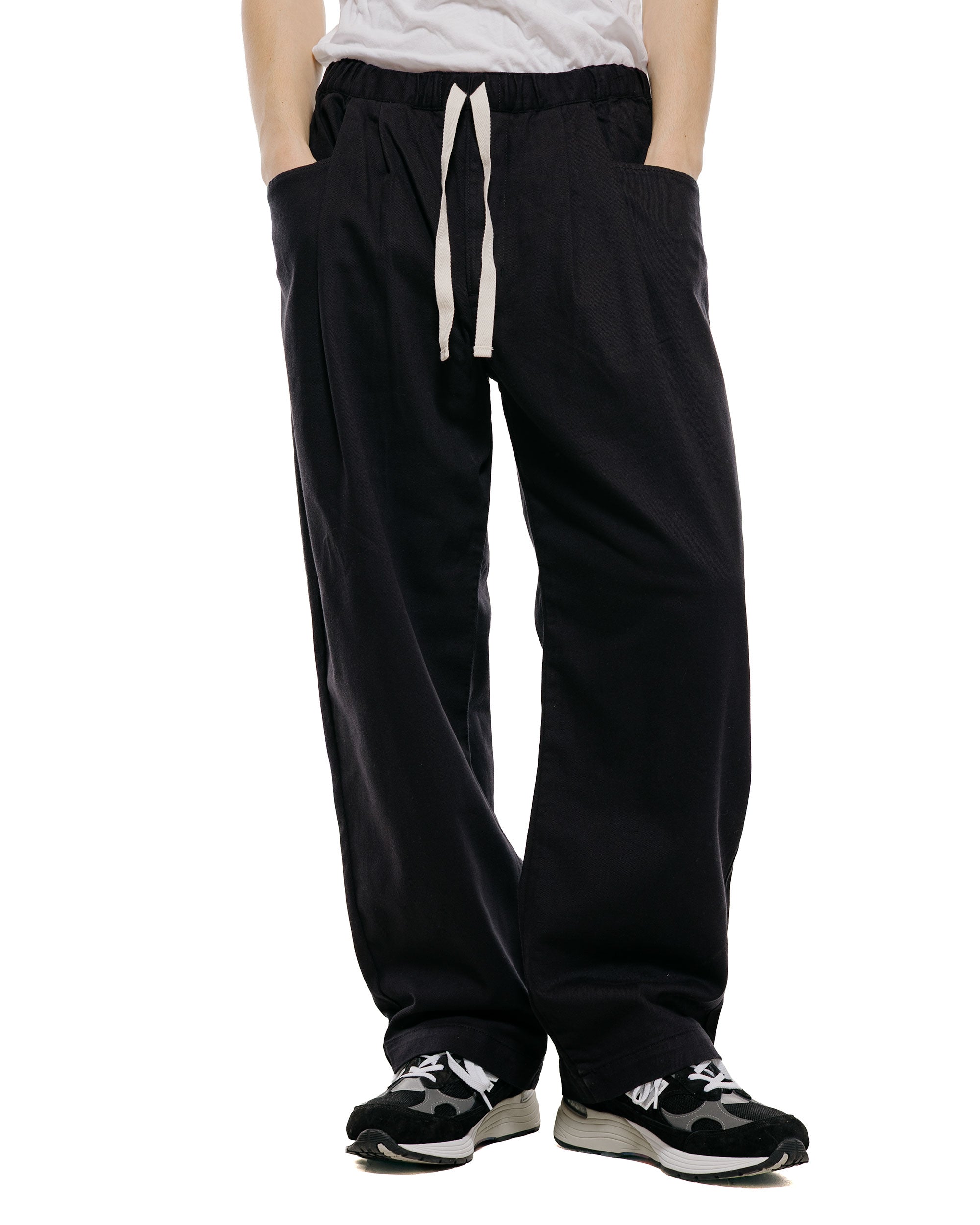 Danton 10/- Loose Chino Tuck Pants Blue