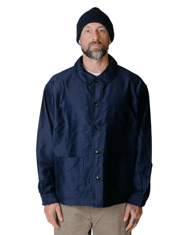 Danton - Polartec Fleece Stand Zip Jacket in Blue – gravitypope
