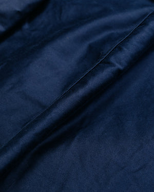 Danton Moleskin Wide Coverall Blue Fabric