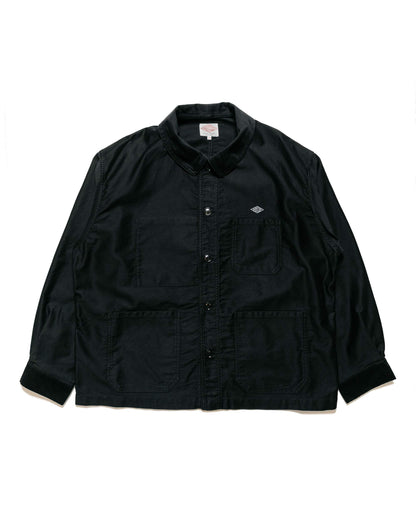 Danton Moleskin Wide Coveralls Black