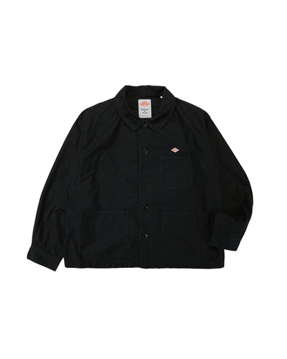Danton Moleskin Wide Coveralls Black