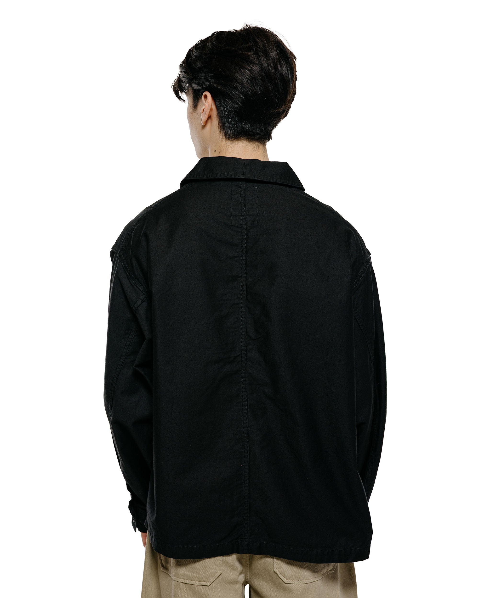 Danton Moleskin Wide Coveralls Black