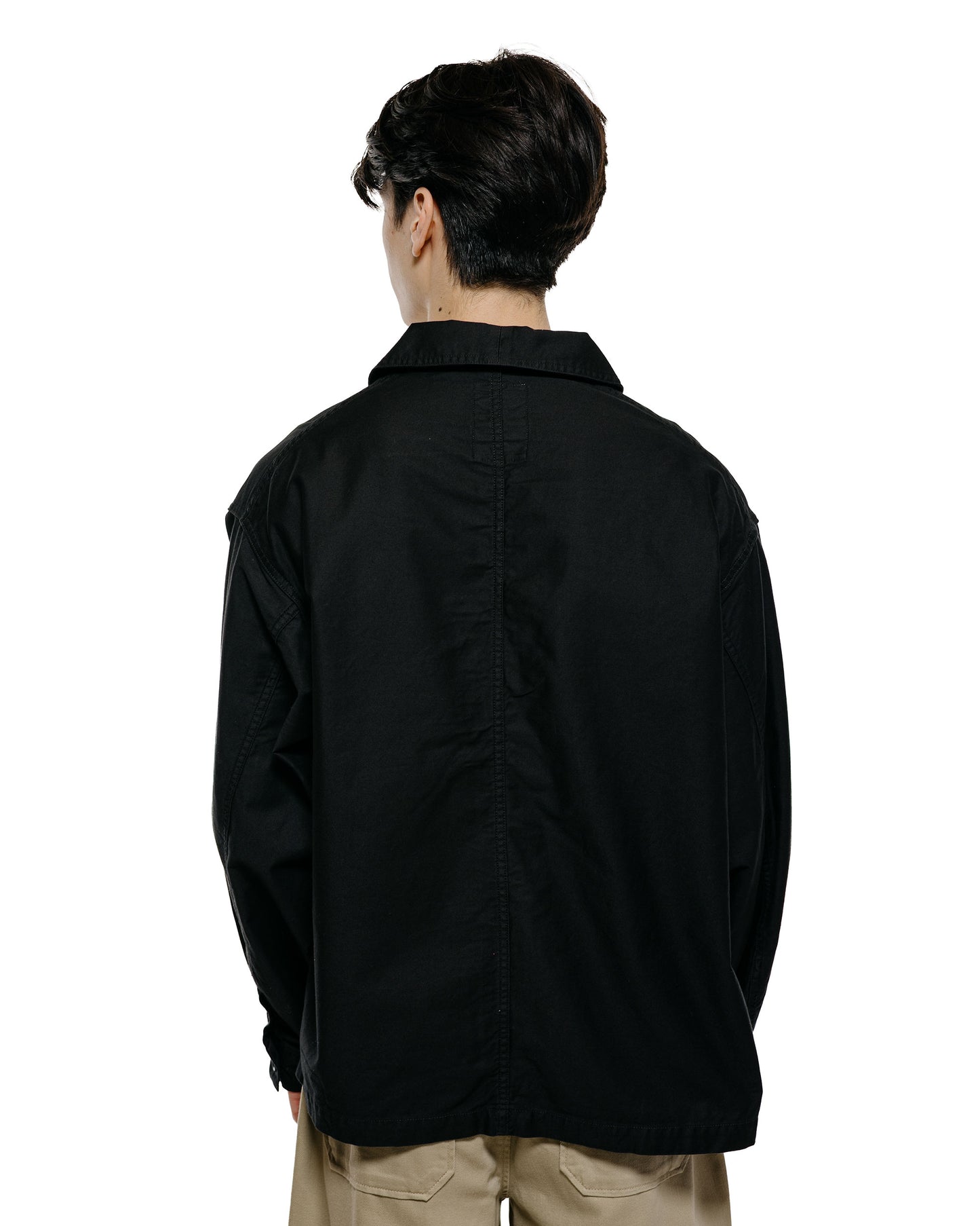 Danton Moleskin Wide Coveralls Black
