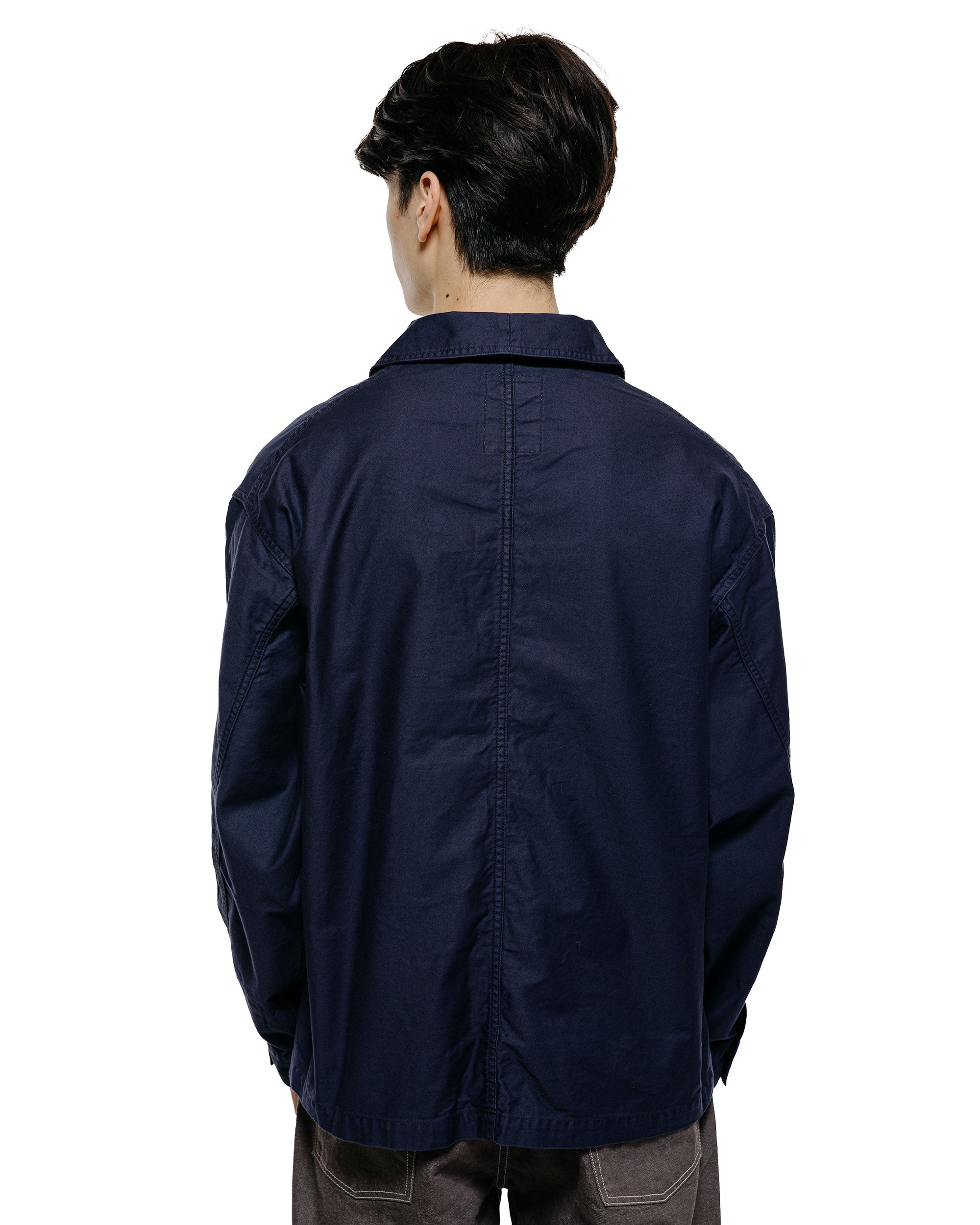 Danton モールスキン ワイド カバーオール ネイビー