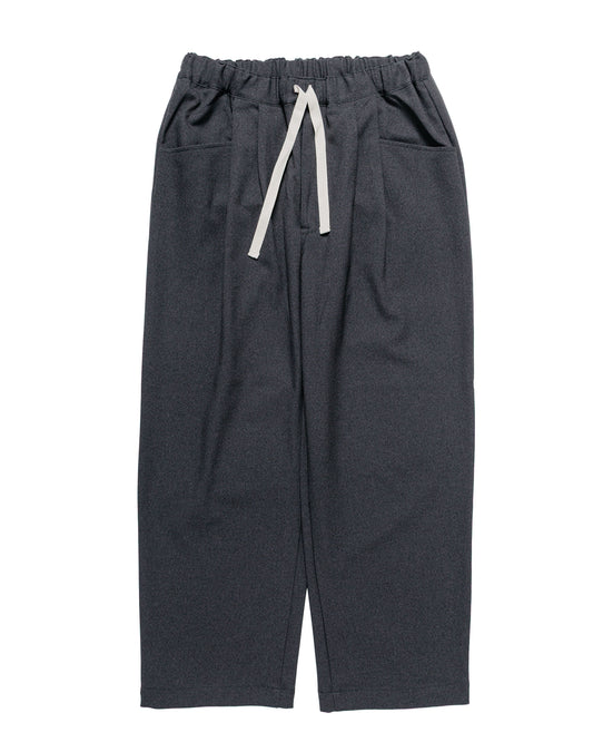 Danton Polyester Flannel Tuck Pants Dark Green/Grey