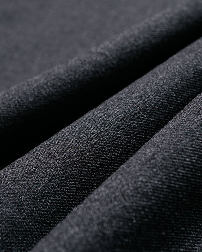 Danton Polyester Flannel Tuck Pants Dark Green/Grey