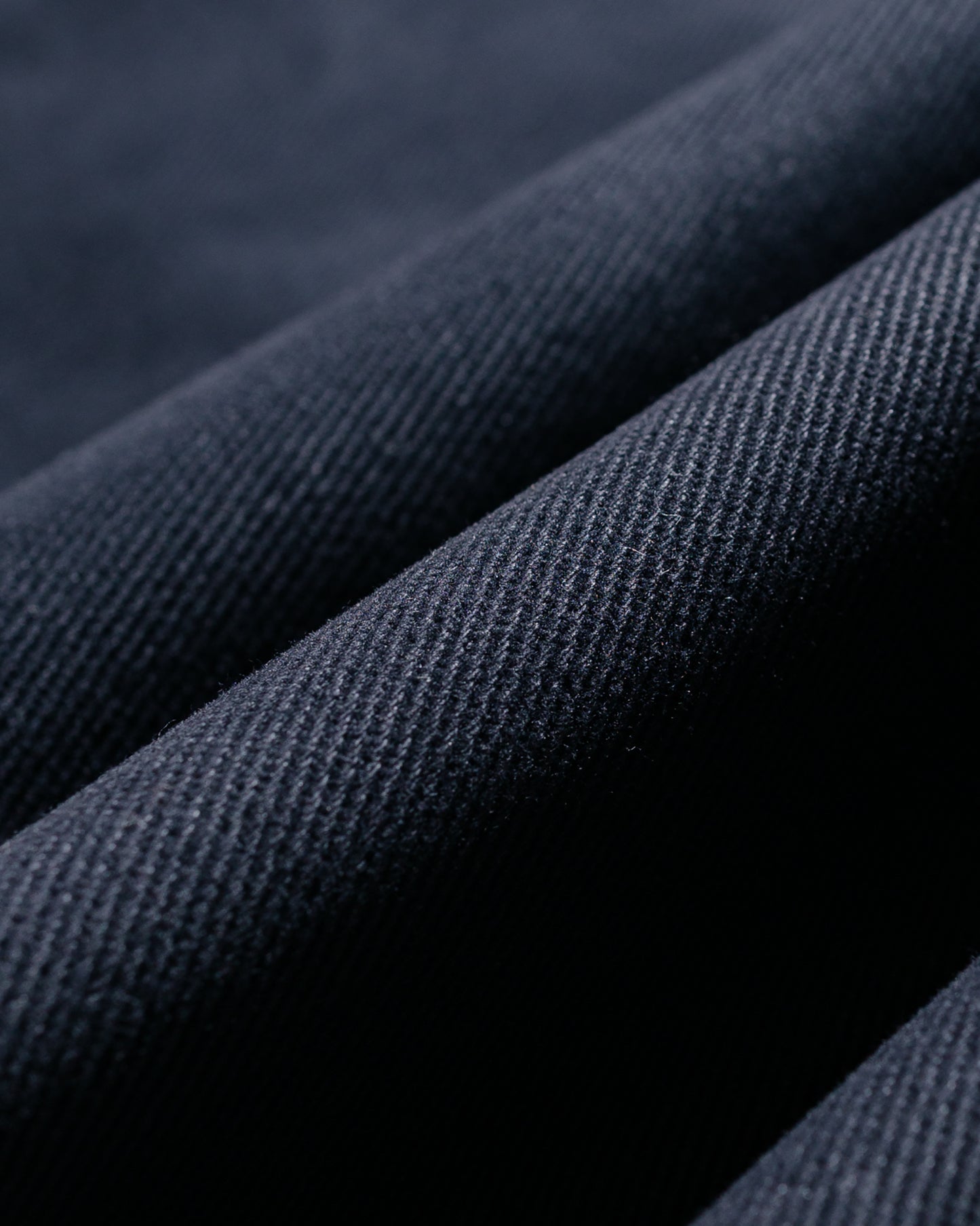 De Bonne Facture Balloon Trousers Heavy Cotton Drill Dark Navy