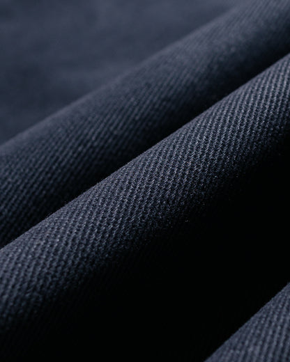 De Bonne Facture Balloon Trousers Heavy Cotton Drill Dark Navy