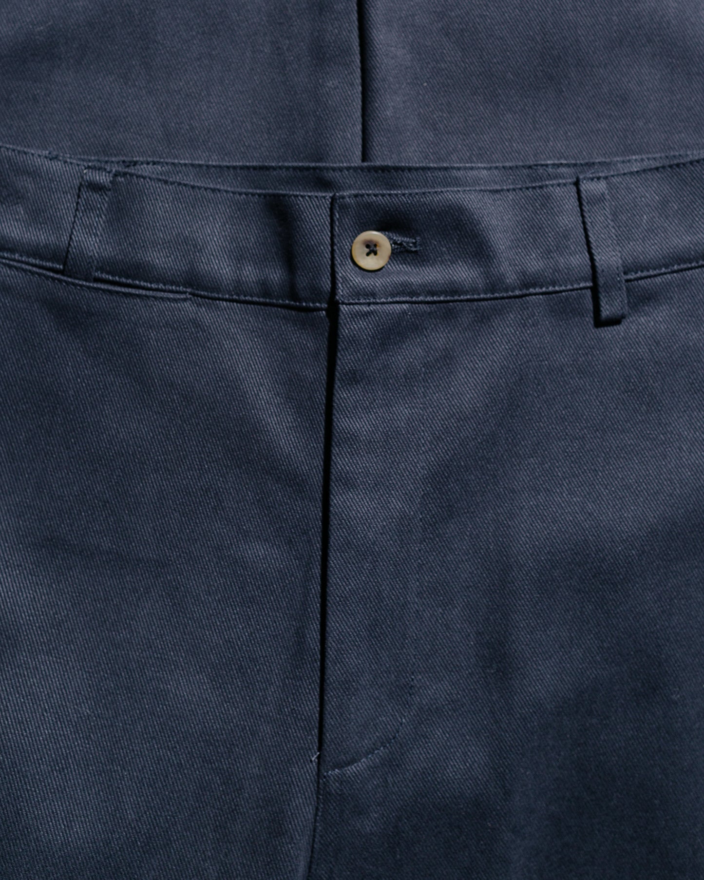 De Bonne Facture Balloon Trousers Heavy Cotton Drill Dark Navy
