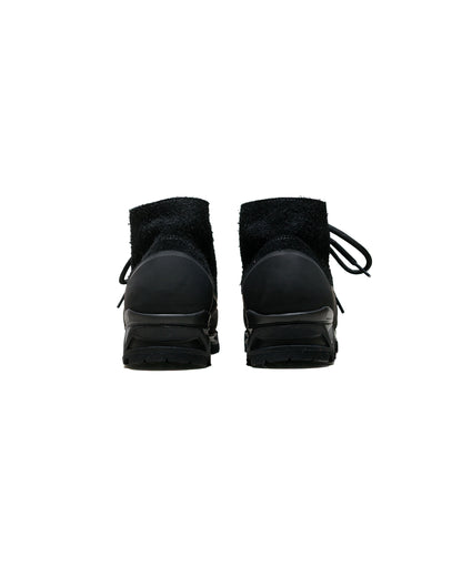 Diemme Asiago Black Hairy Suede