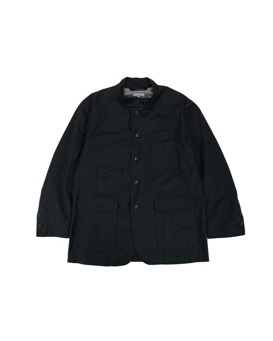 Engineered Garments AN Jacket Black Cotton High Count Twill
