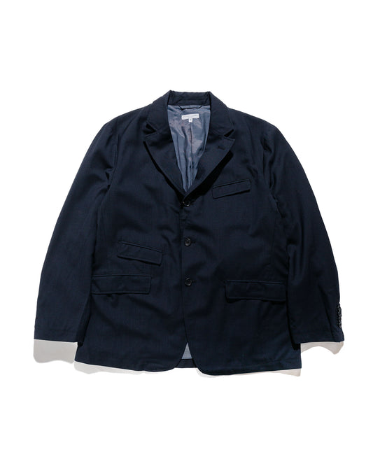 Engineered Garments Andover Jacket Dark Navy Tropical Wool