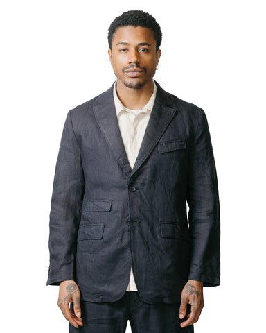Engineered Garments Andover Jacket Navy Linen Twill