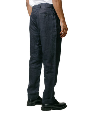 Engineered Garments Andover Pant Navy Linen Twill model back