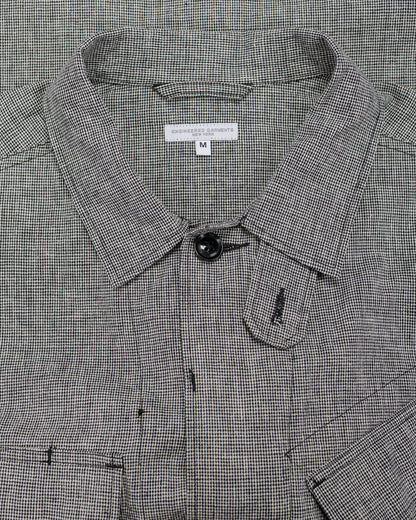 Engineered Garments BDU Jacket Black/Grey CL Houndstooth