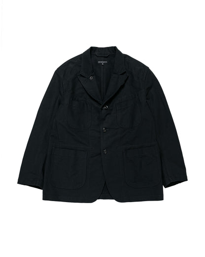 Engineered Garments Bedford Jacket Black Cotton Double Cloth
