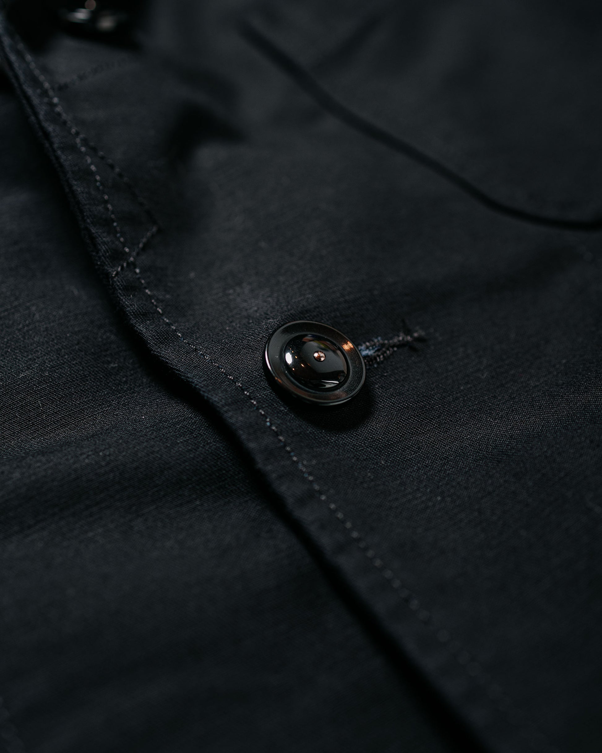Engineered Garments Bedford Jacket Black Cotton Double Cloth