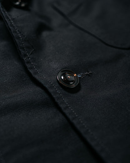 Engineered Garments Bedford Jacket Black Cotton Double Cloth
