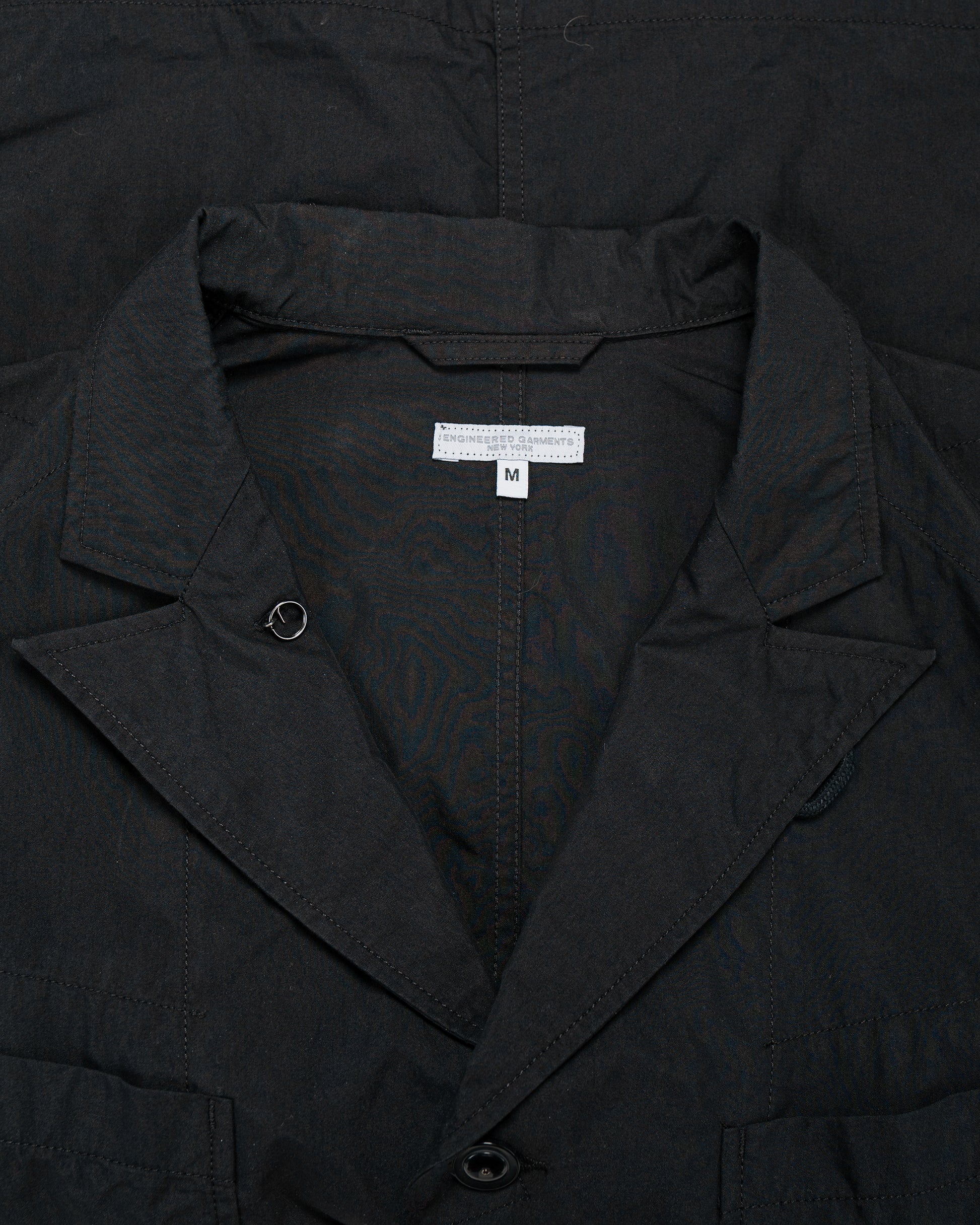 Engineered Garments Bedford Jacket Black Lightweight Nyco Poplin