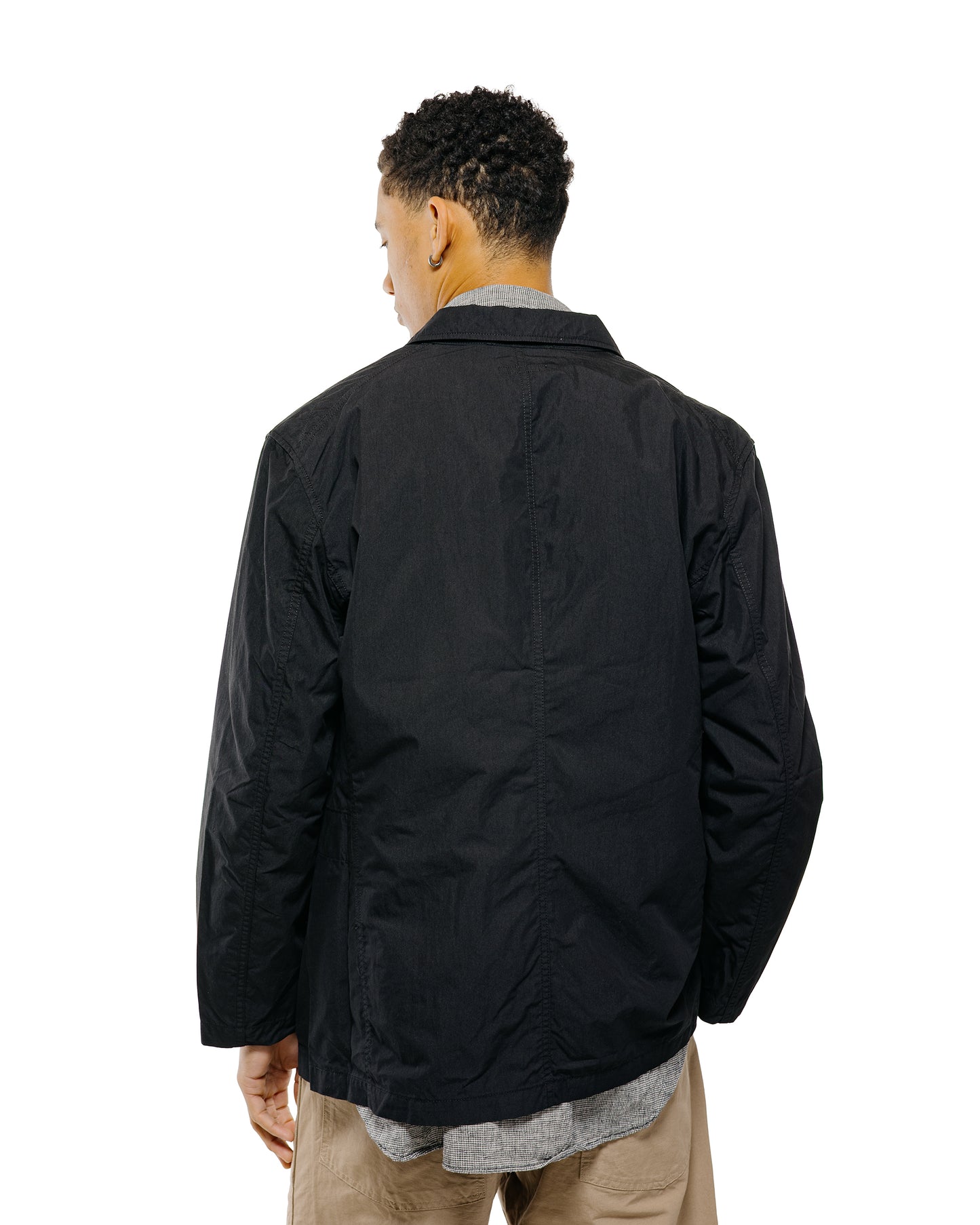 Engineered Garments Bedford Jacket Black Lightweight Nyco Poplin