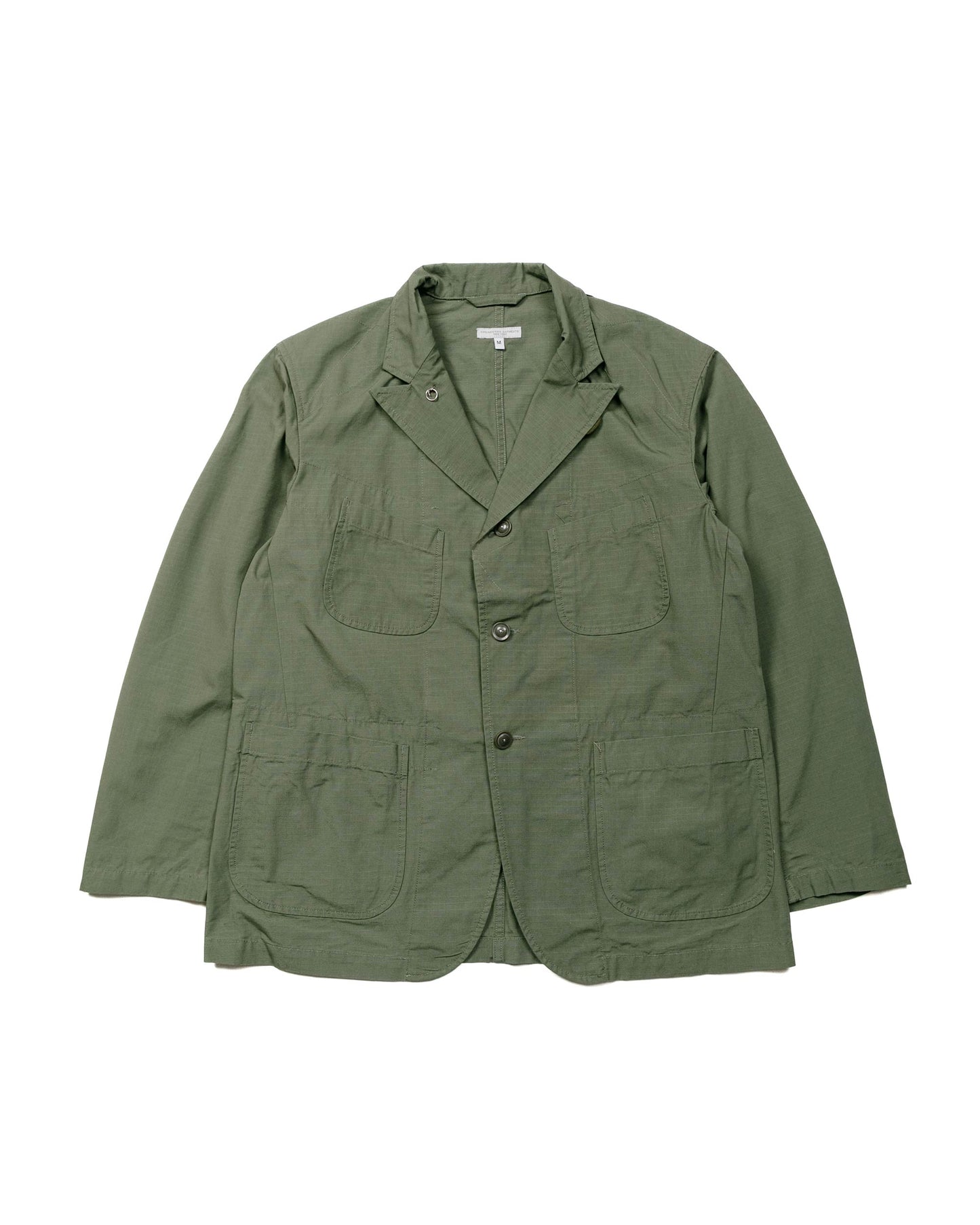 Engineered Garments Bedford Jacket Olive Cotton Ripstop