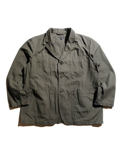 Engineered Garments Bedford Jacket Olive Heavyweight Cotton Ripstop