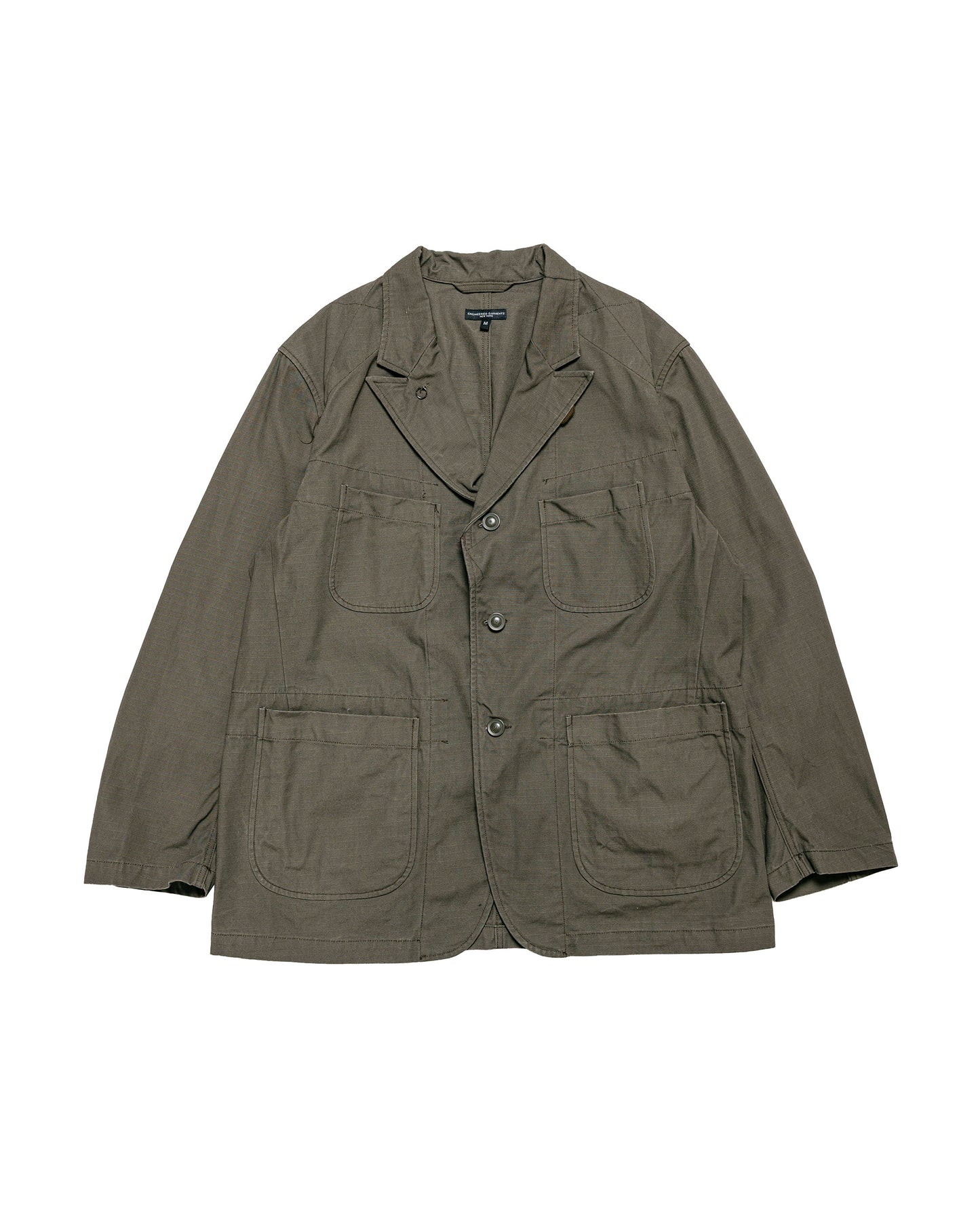 lost & found Engineered Garments Engineered Garments Bedford Jacket Olive Heavyweight Cotton Ripstop