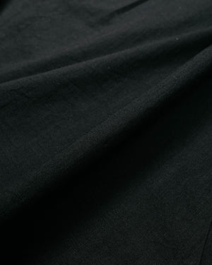 Engineered Garments Camp Shirt Black Cotton Handkerchief fabric