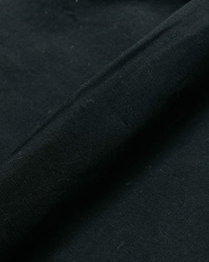 Engineered Garments Climbing Pant Black Heavyweight Cotton Ripstop Fabric