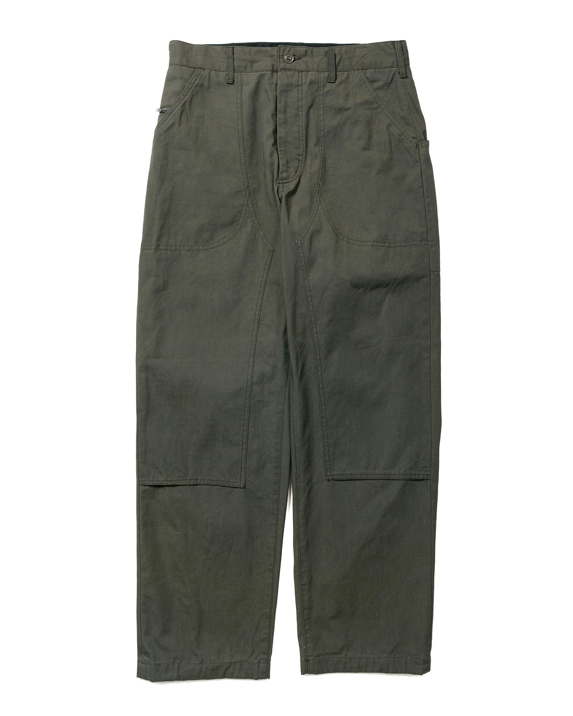 Engineered Garments Climbing Pant Olive Heavyweight Cotton