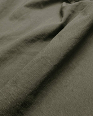 Engineered Garments Climbing Pant Olive Heavyweight Cotton Ripstop Fabric