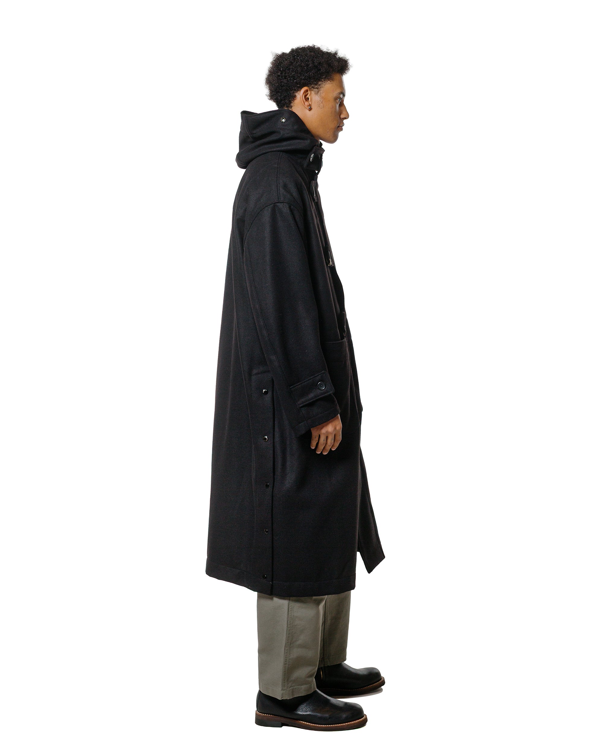 sillage duffle coat black melton 黒 0400021458885_DARKNAVY?wid=600