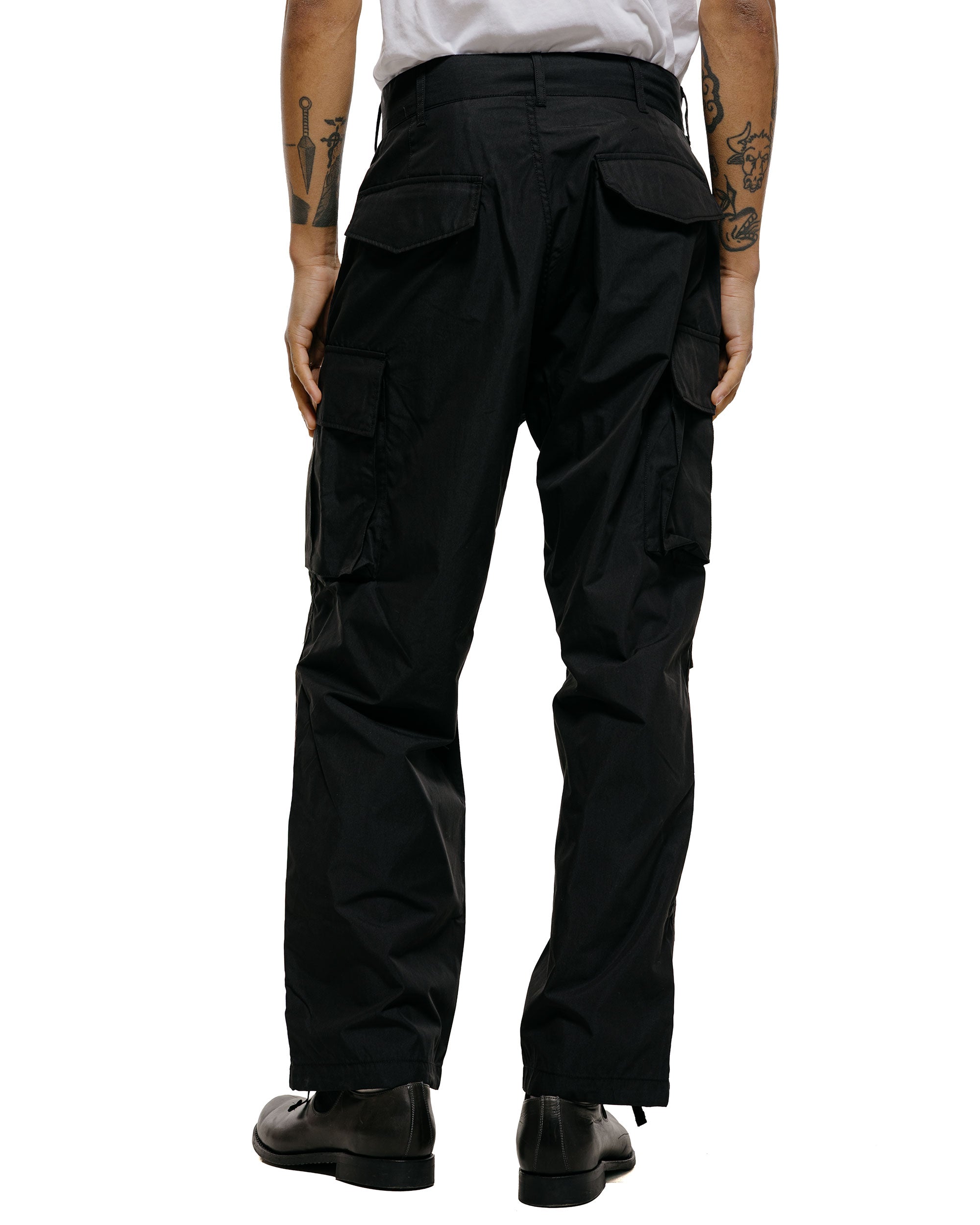 Engineered Garments FA Pant Black Lt.Weight Nyco Poplin
