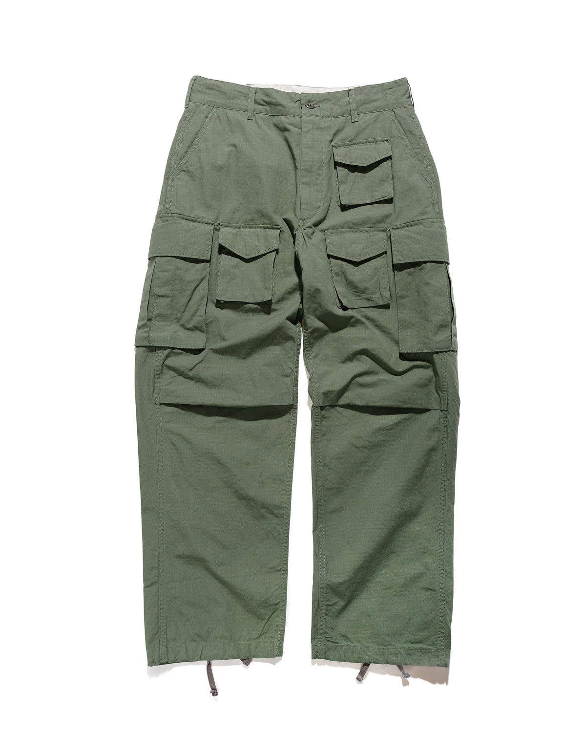 Engineered Garments FA パンツ ダークネイビー コットンリップストップ