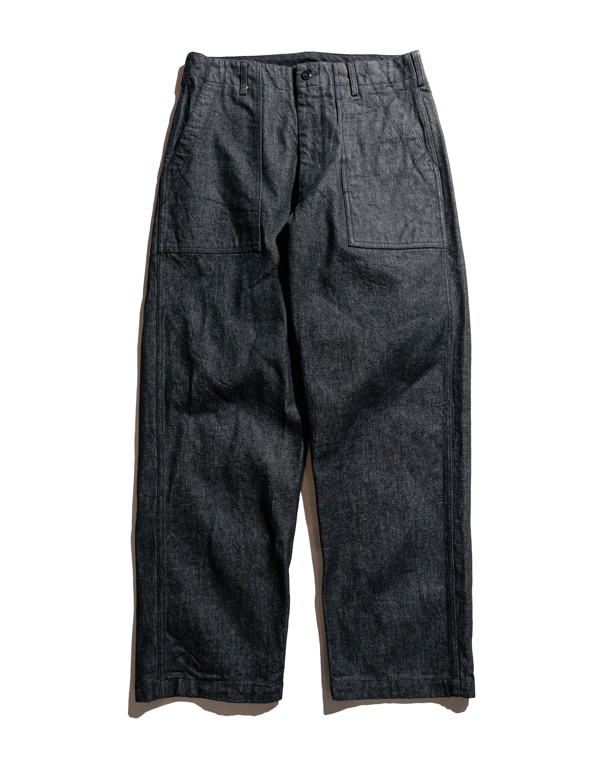 Engineered Garments Fatigue Pant Black 14oz Cone Denim