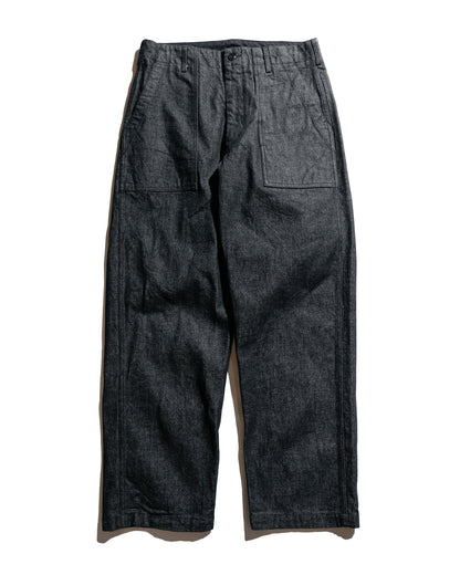 Engineered Garments Fatigue Pant Black 14oz Cone Denim