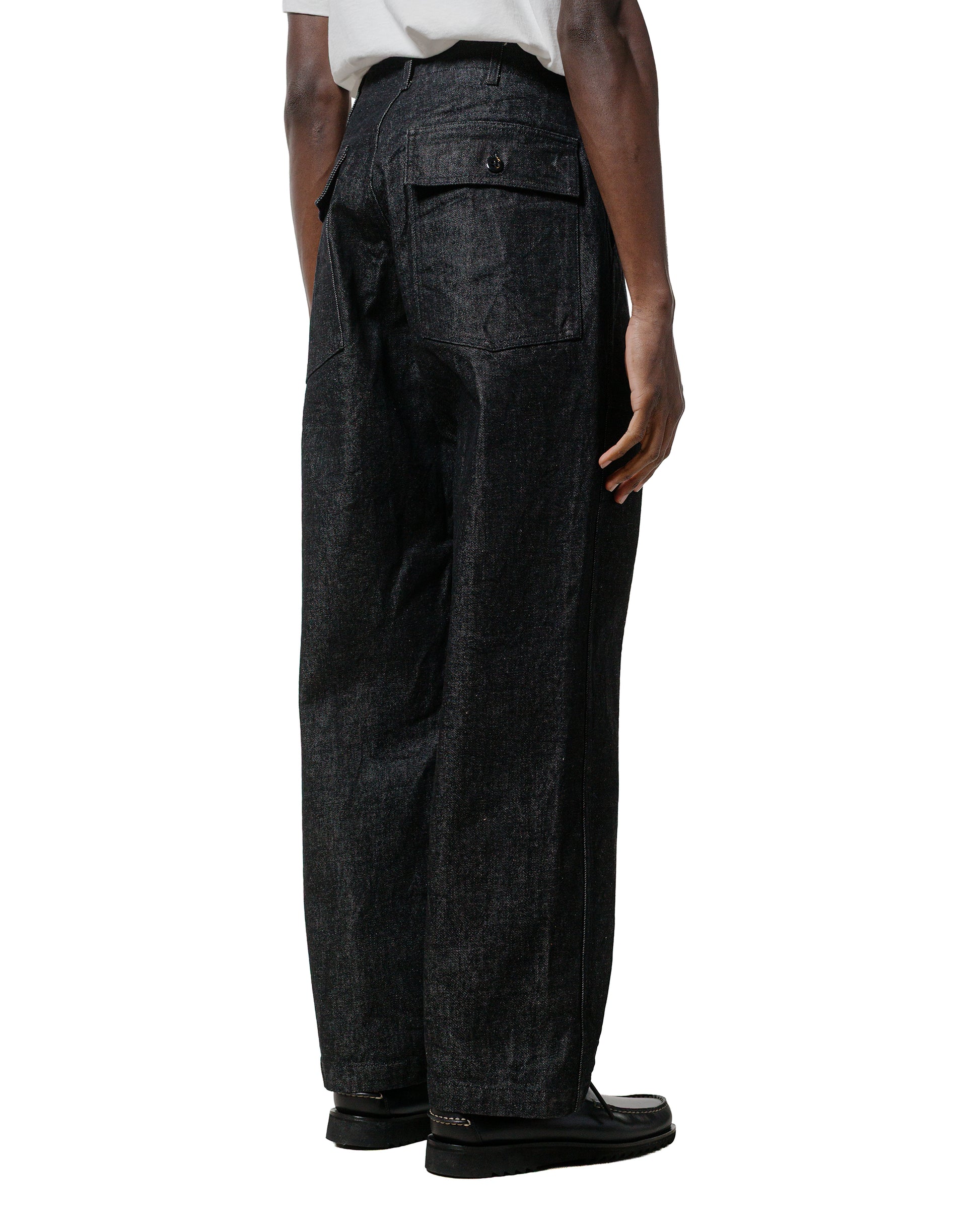 Engineered Garments Fatigue Pant Black 14oz Cone Denim