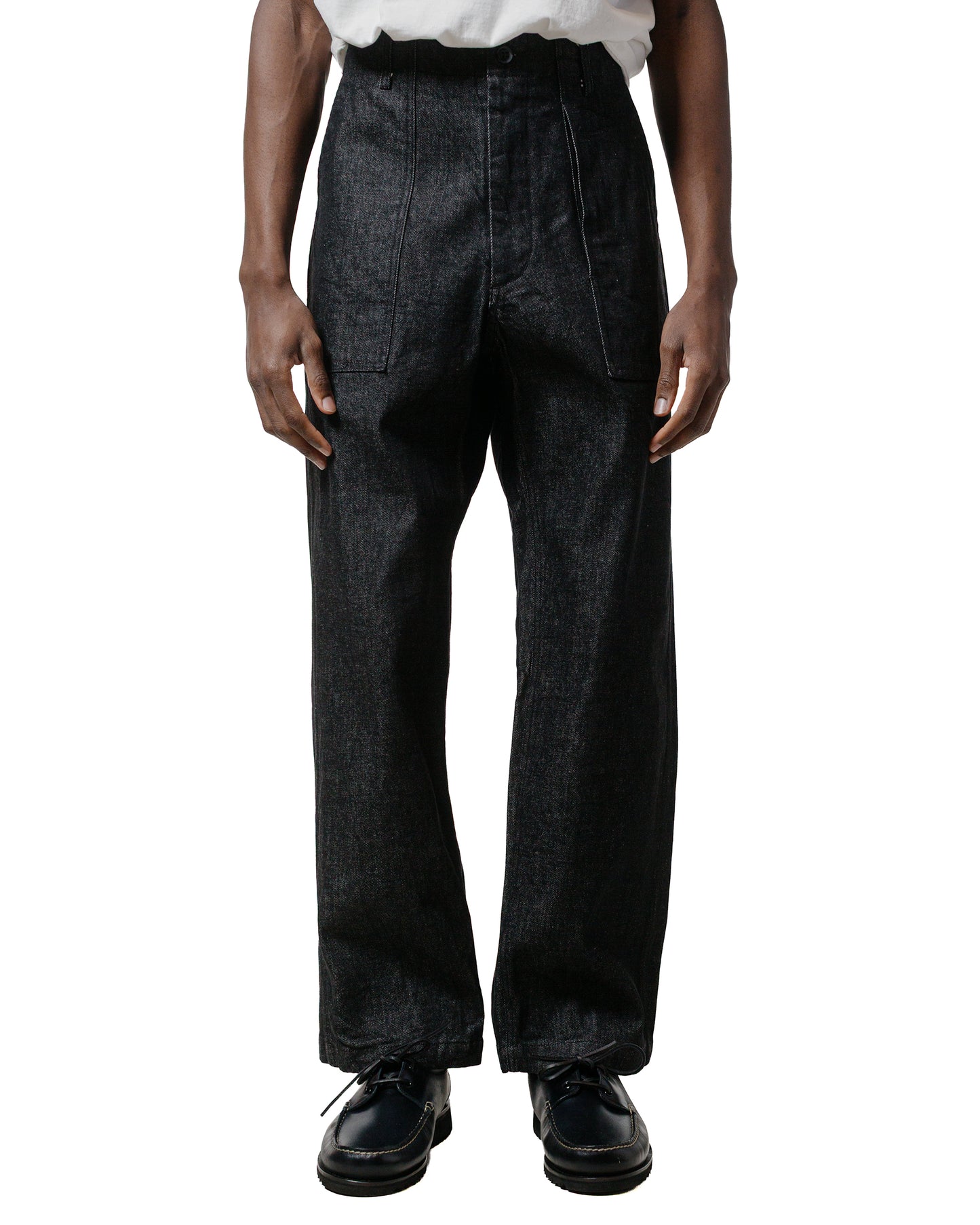 Engineered Garments Fatigue Pant Black 14oz Cone Denim