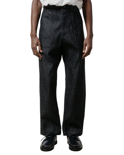 Engineered Garments Fatigue Pant Black 14oz Cone Denim