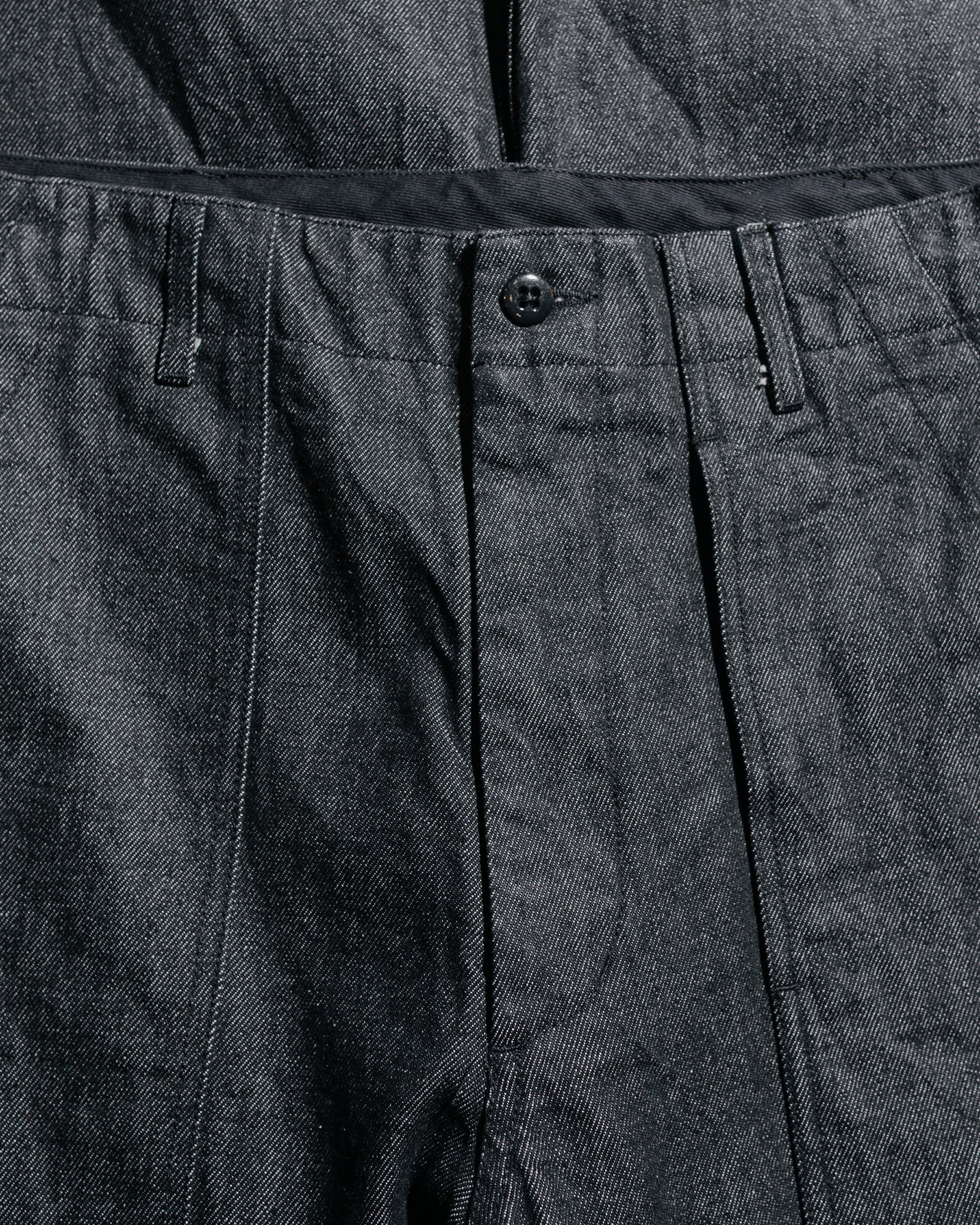 Engineered Garments Fatigue Pant Black 14oz Cone Denim