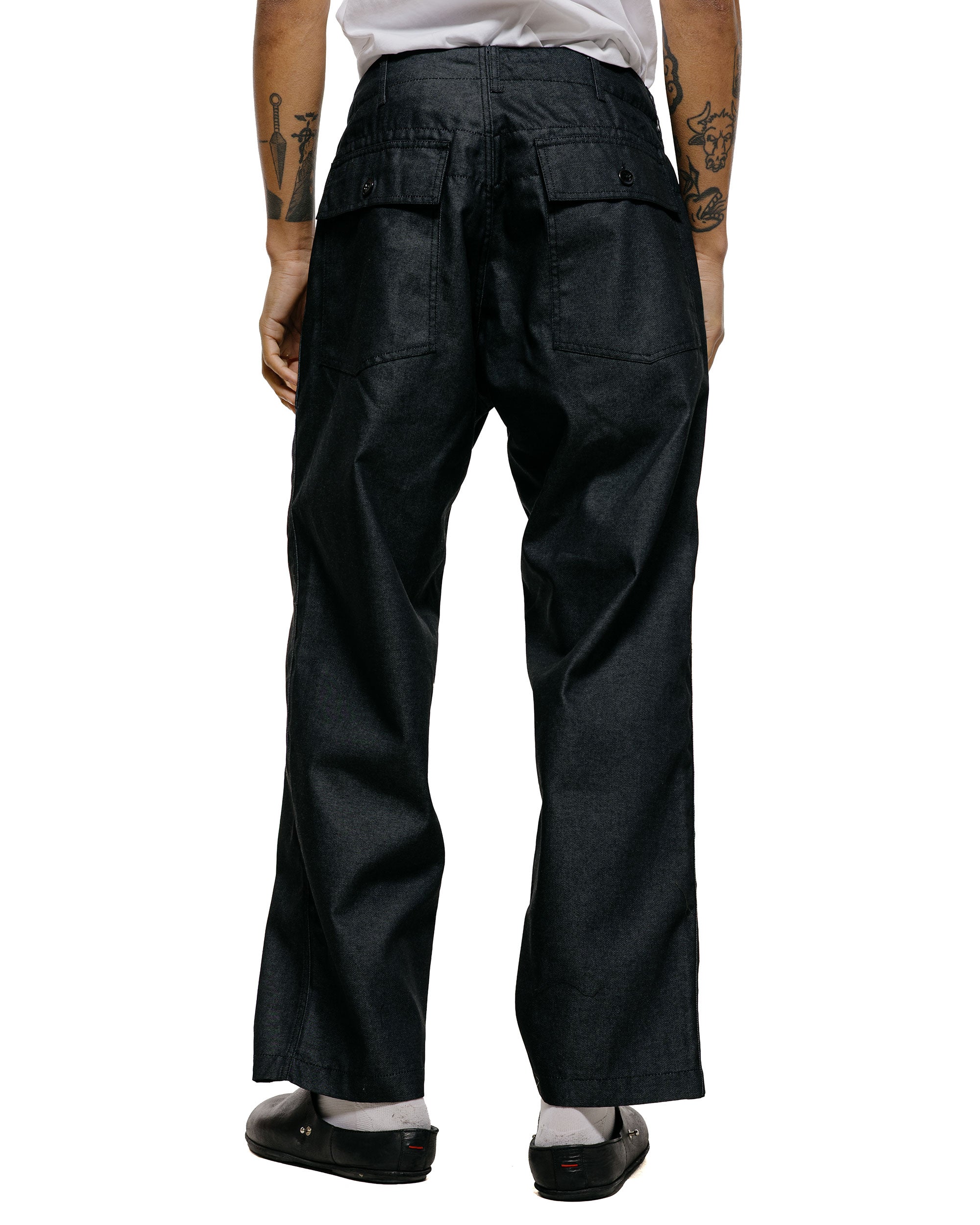 Engineered Garments Fatigue Pant Black CP Denim