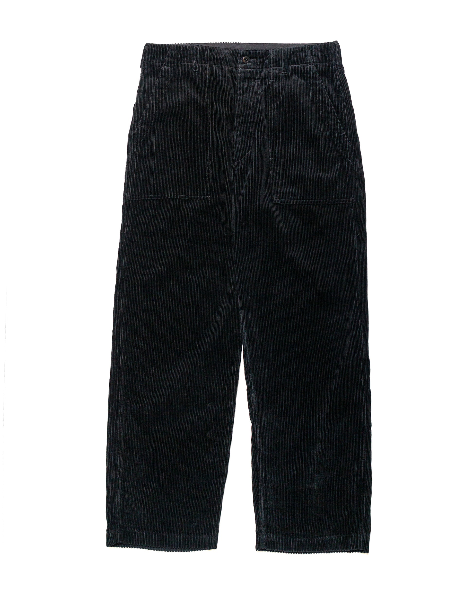 Engineered Garments Fatigue Pant Black Cotton 8W Corduroy