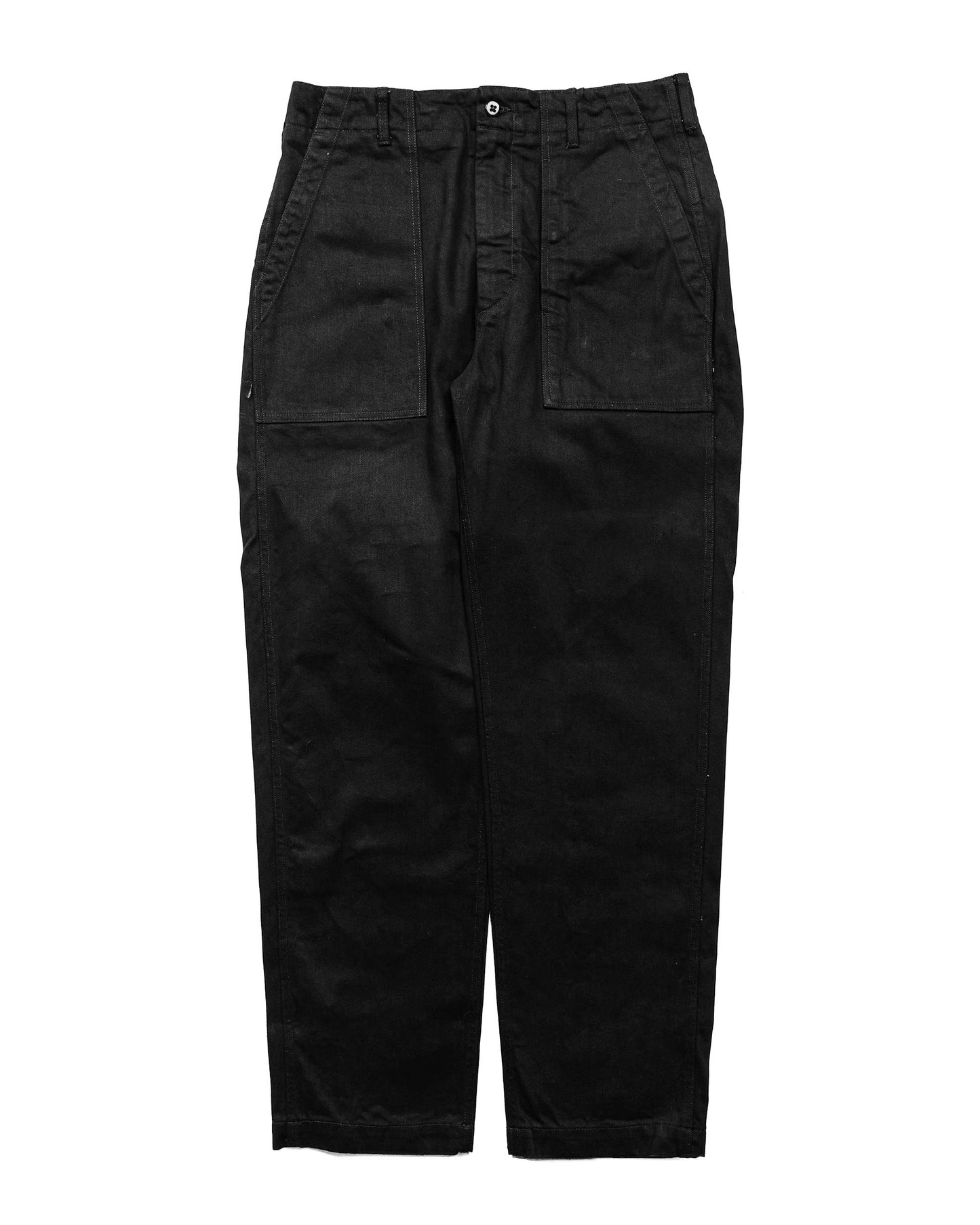 Engineered Garments Fatigue Pant Black Cotton Bull Denim