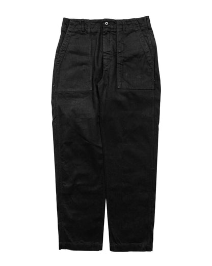 Engineered Garments Fatigue Pant Black Cotton Bull Denim