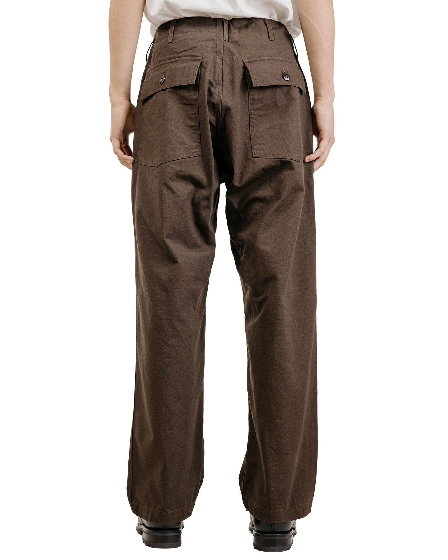 Engineered Garments Fatigue Pant Brown 10oz Duck Canvas