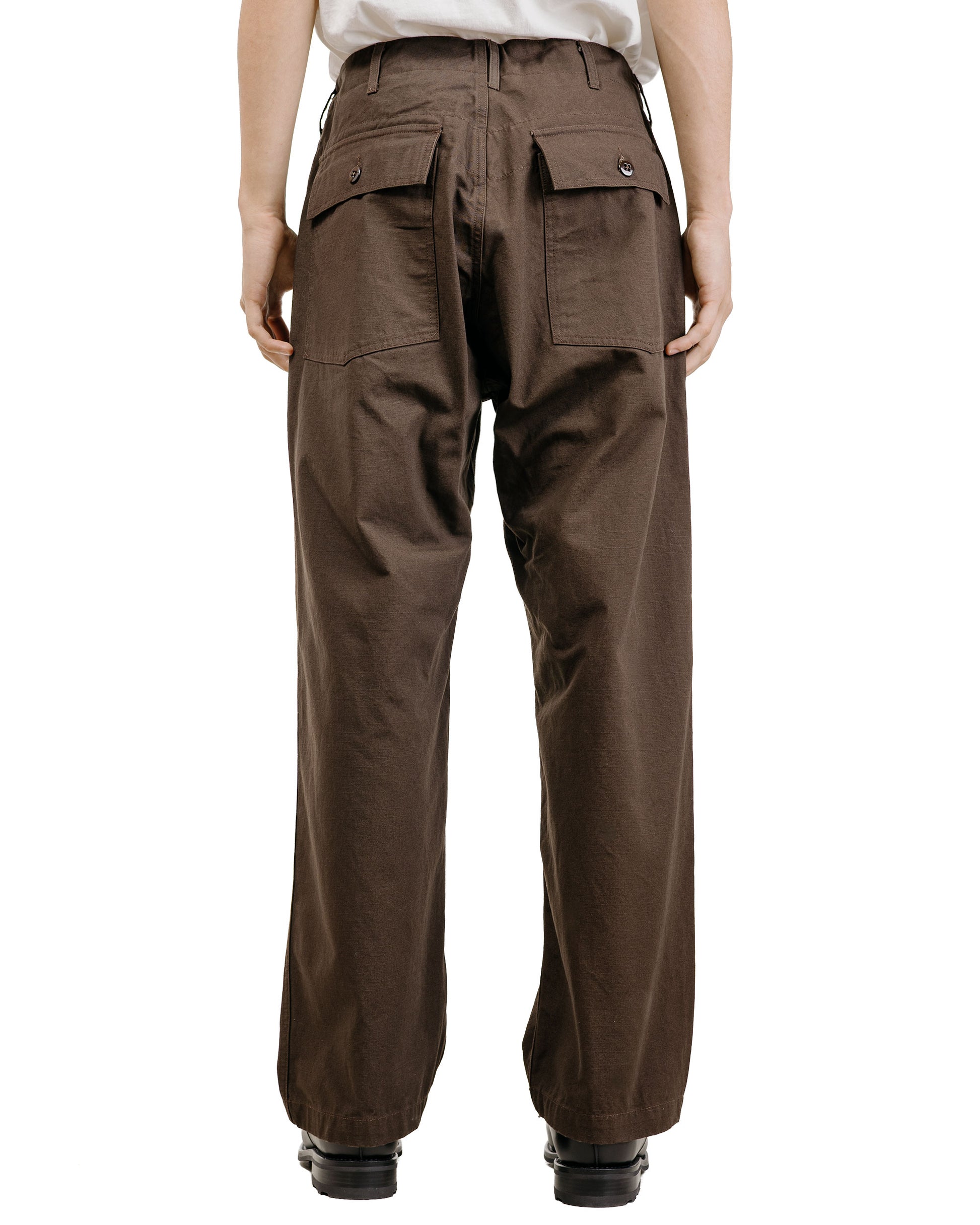 Engineered Garments Fatigue Pant Brown 10oz Duck Canvas